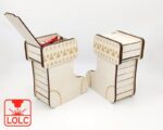 Diseño de Bota Navideña para Corte Láser - Archivos SVG y DXF para Manualidades DIY - Imagen 4