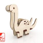 Organizador de Dinosaurios Personalizados | Archivos de Corte Láser para Manualidades y Decoración