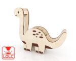 Organizador de Dinosaurios Personalizados | Archivos de Corte Láser para Manualidades y Decoración - Imagen 3