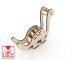 Organizador de Dinosaurios Personalizados | Archivos de Corte Láser para Manualidades y Decoración - Imagen 4