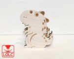 Organizador de Dinosaurios para Corte Láser - Archivos Vectoriales SVG y DXF para Manualidades - Imagen 6