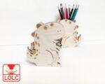 Organizador de Dinosaurios para Corte Láser - Archivos Vectoriales SVG y DXF para Manualidades - Imagen 4