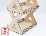 Bandeja escalonada para corte láser - Archivos SVG y DXF para proyectos únicos y personalizados - Imagen 6