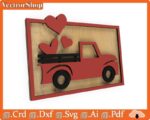 Siluetas de Amor y Amistad para Corte Láser y Cricut - Plantillas Creativas y Personalizables - Imagen 5