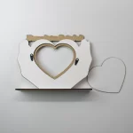 Vector de corte láser para el Día de la Madre - Marco de fotos SVG DXF para Glowforge - Imagen 3