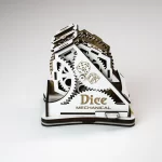 Dados de juego mecánicos para mesa - Archivos de corte láser SVG para personalización - Imagen 4