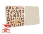 Abecedario y Números para Corte Láser CNC - Plantillas Personalizables para Decoración y Manualidades - Imagen 6