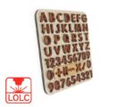 Abecedario y Números para Corte Láser CNC - Plantillas Personalizables para Decoración y Manualidades - Imagen 4