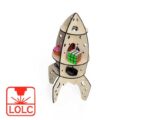 Diseño de Nave y Cohete para Corte Láser - Plantillas Personalizadas para Hobby y Proyectos - Imagen 3
