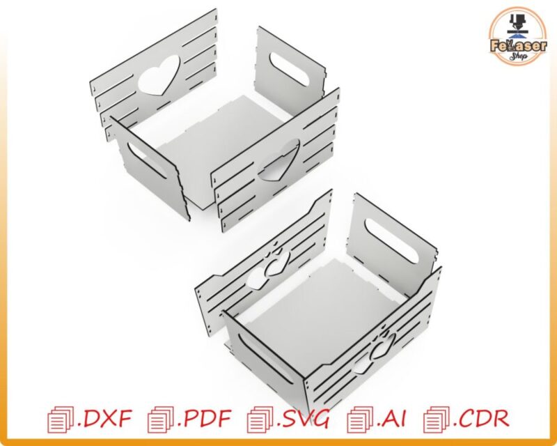 Canastas personalizadas para el Día de la Madre con diseño de corte láser único - Imagen 8