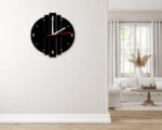 Plantilla de Silueta de Reloj Minimalista para Corte Láser - Diseño Personalizado y Fácil de Usar - Imagen 2