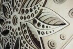 Flor Multicapa para Corte CNC - Diseño Decorativo Personalizado para Proyectos Creativos - Imagen 3
