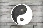 Mándala Yin Yang multicapas para corte láser | Diseño decorativo y espiritual