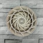 Mándala Ojo en Capas para Corte Láser | Diseño Creativo para Decoración y Manualidades