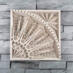 Cuadro Decorativo Abanico Multicapa para Corte Láser - Arte y Diseño Personalizado
