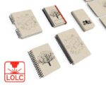 Cuaderno de madera con cubierta personalizable - Archivo SVG de notebook cortado láser Pack 2