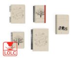 Cuaderno de madera con cubierta personalizable - Archivo SVG de notebook cortado láser Pack 2 - Imagen 2