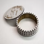 Caja Redonda para Corte Láser - Plantillas Digitales Personalizables en Formato DESCARGABLE