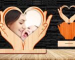 Paquete de figuras de amor para mamá - Cuadros decorativos para corte láser CNC - Imagen 2