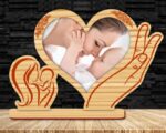 Paquete de figuras de amor para mamá - Cuadros decorativos para corte láser CNC - Imagen 4