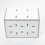 Organizador de Escritorio con Cajones - Archivos para Corte Láser, Gabinete Compacto y Funcional - Imagen 4