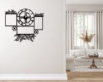 Reloj de Pared Decorativo para Corte Láser: Diseño Personalizado y Moderno - Imagen 3