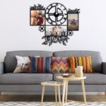 Reloj de Pared Decorativo para Corte Láser: Diseño Personalizado y Moderno