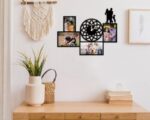 Reloj de pared personalizable para corte láser - Decoración única y moderna - Imagen 2