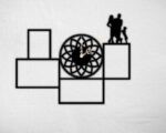 Reloj de pared personalizable para corte láser - Decoración única y moderna