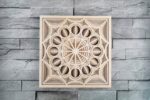 Cuadro Mándala para Corte Láser: Diseño Creativo y Personalizado para Decoración Artesanal