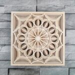 Cuadro Mándala para Corte Láser: Diseño Creativo y Personalizado para Decoración Artesanal