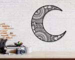 Corte láser Mandala Luna Decorativa para Pared - Diseño Creativo y Único - Imagen 2