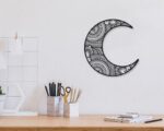 Corte láser Mandala Luna Decorativa para Pared - Diseño Creativo y Único - Imagen 3