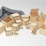Kit Completo de Cajas Personalizadas para Corte Láser - Diseño Creativo y Fácil Montaje
