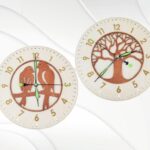 Patrón para Corte Láser de 2 Relojes en 2D - Diseño Creativo y Personalizable