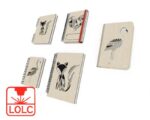 Cuaderno de madera personalizado con animales - Pack de 4 cuadernos creativos y únicos - Imagen 4