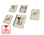 Cuaderno de madera personalizado con animales - Pack de 4 cuadernos creativos y únicos - Imagen 2
