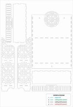 Estante de Pared Organizador de Cocina para Corte Láser - Montaje Fácil y Estilo Moderno - Imagen 8