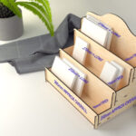 Soporte de Exhibición Multi-Niveles para Corte Láser - Plantilla Personalizable