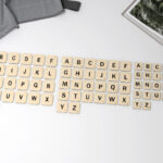 Azulejos de Letras para Juego de Palabras - Plantillas de Corte Láser Personalizables