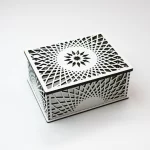 Cajas decorativas con estrella para corte láser - Archivo compatible con Glowforge