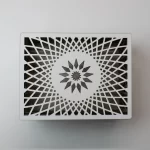 Cajas decorativas con estrella para corte láser - Archivo compatible con Glowforge - Imagen 2