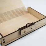 Caja de regalo de dólar SVG DXF para corte láser Glowforge - Diseño vectorial personalizable - Imagen 3