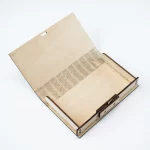 Caja de regalo de dólar SVG DXF para corte láser Glowforge - Diseño vectorial personalizable - Imagen 4