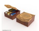Cajita de Te Laser Cut para Cocina - Ideal para Almacenaje y Decoración - Imagen 2