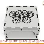 Caja Regalo Personalizada Abierta por Ambos Lados | Corte Láser Decorativa y Funcional