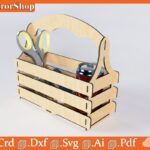 Canasta decorativa CNC - Diseño personalizado y elegante para decorar tu hogar con corte láser