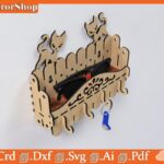 Colgador de Llaves Decorativo para Entrada - Organizador Estiloso y Práctico para Tu Hogar