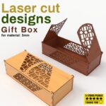 Caja Rectangular para Regalo - Diseño Único en Arte CNC Láser Personalizable