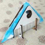 Servilletero de Corte Láser Personalizado - Soporte de Papel para Decoración de Mesas